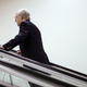 Senate Majority Leader Mitch McConnell (R-KY) takes an escalator after a meeting with Secretary of State Mike Pompeo at the Sensitive Compartmented Information Facility (SCIF) at the U.S. Capitol.